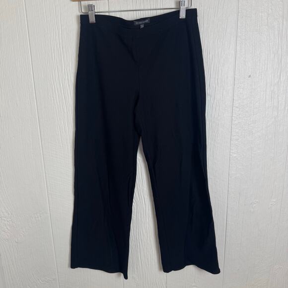 Eileen Fisher Black Pull On Elastic Waist Pants Size XS Minimalist Contemporary - Picture 10 of 12
